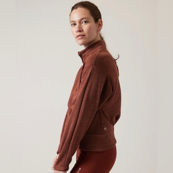 Athleta - Altitude Polartec Half Zip Sweatshirt size M - Picture 3 of 16